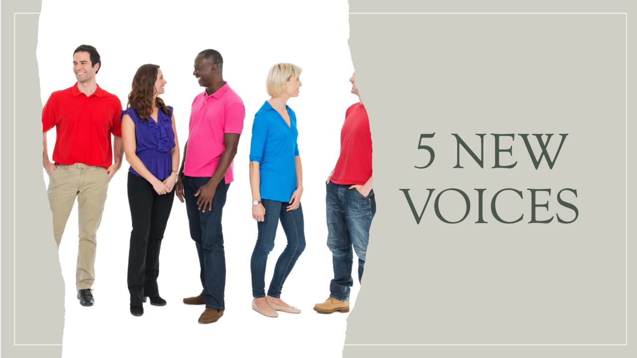 Five new AI voices